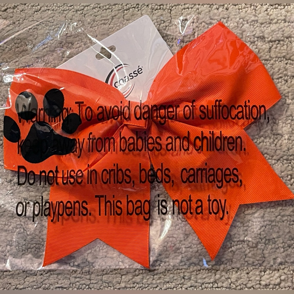 Chasse Cheerleading Bow (Orange)